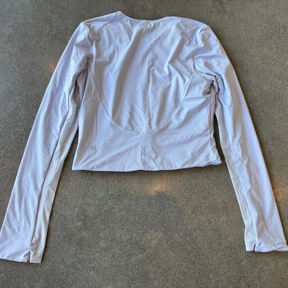 lululemon Cropped Long Sleeve Top - Picture 2 of 2